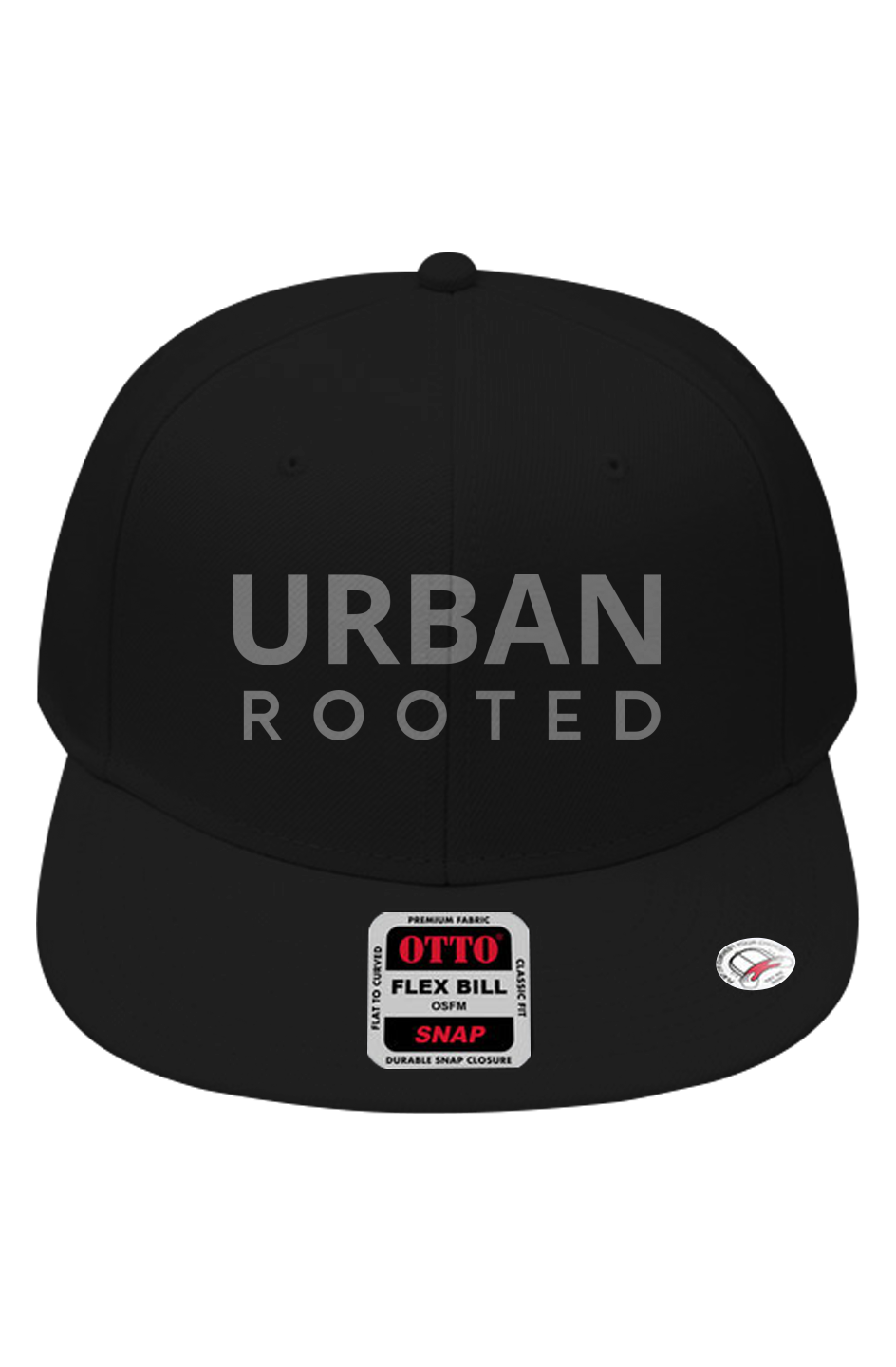 6 Panel Snapback With Grey Undervisor