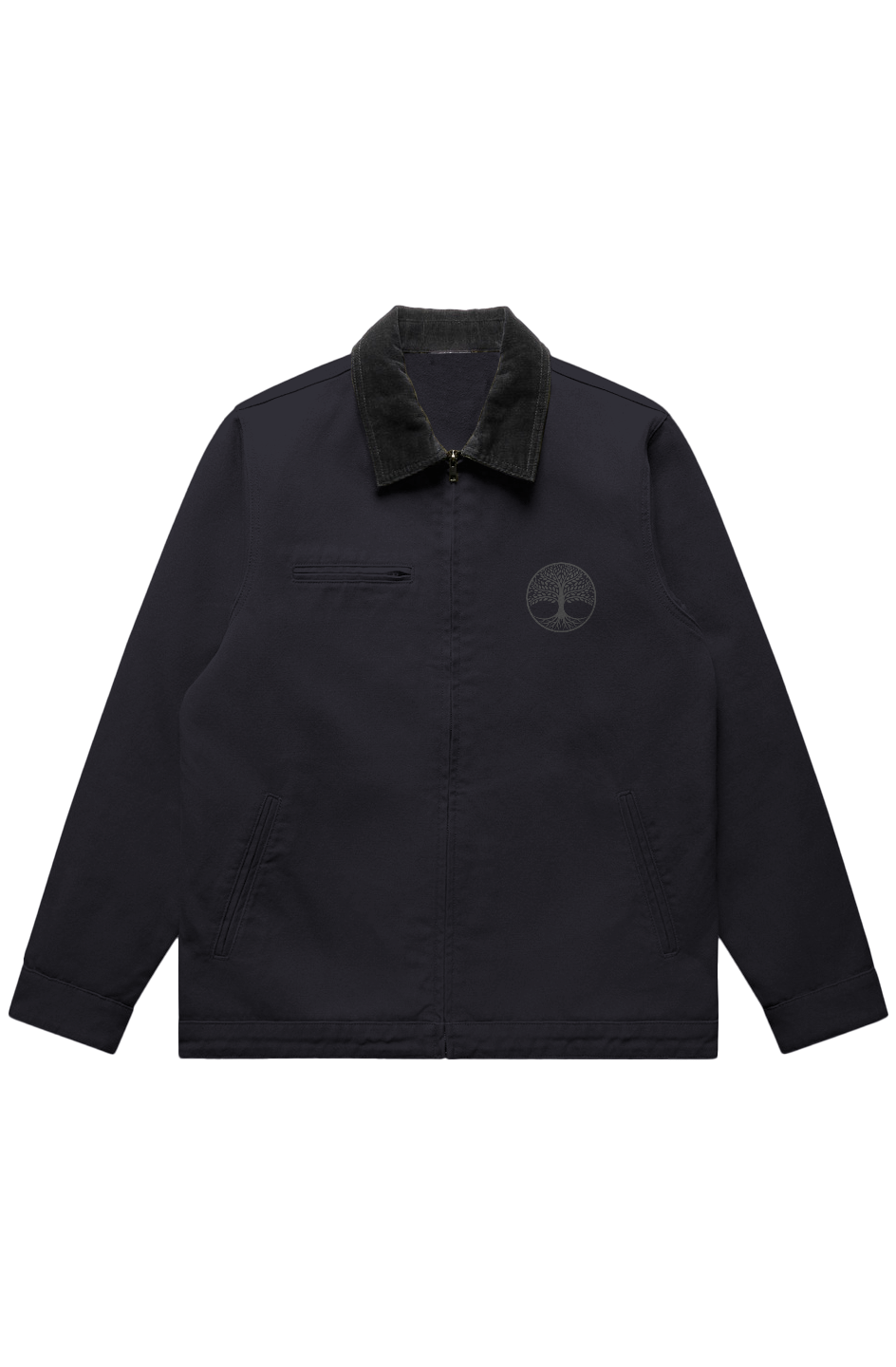 Canvas Cord Collar Jacket